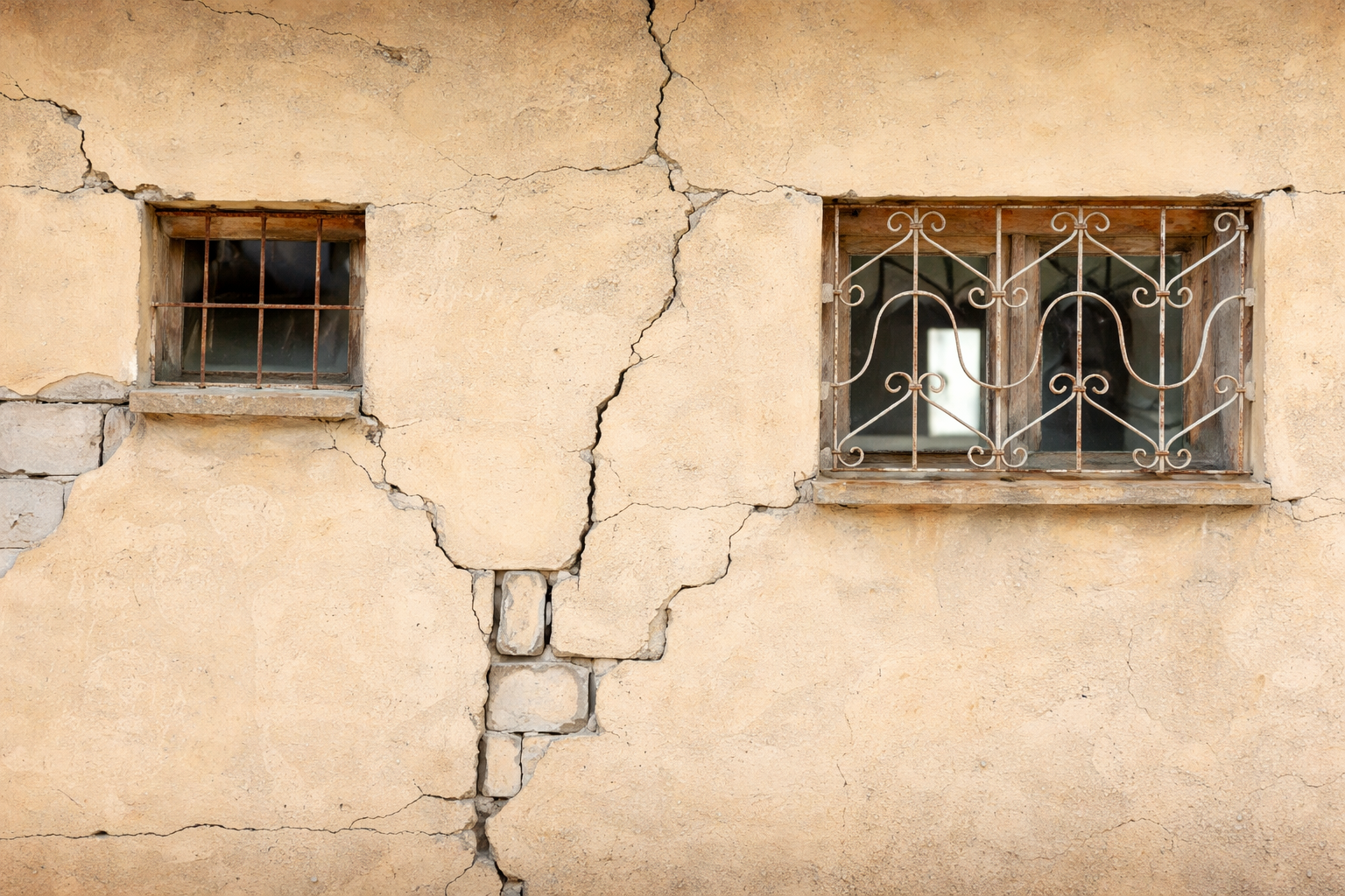 Fissures dans une maison : causes, types et solutions